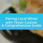 Pairing Local Wines with Texan Cuisine: A Comprehensive Guide