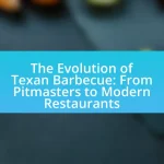 The Evolution of Texan Barbecue: From Pitmasters to Modern Restaurants