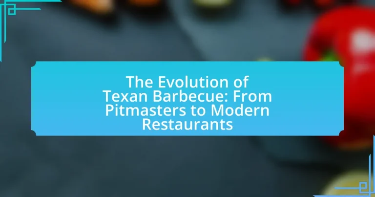 The Evolution of Texan Barbecue: From Pitmasters to Modern Restaurants