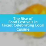 The Rise of Food Festivals in Texas: Celebrating Local Cuisine