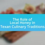 The Role of Local Honey in Texan Culinary Traditions